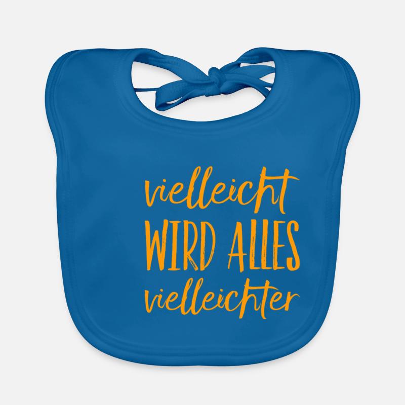 vielleicht wird alles vielleichter Baby Bio-Lätzchen