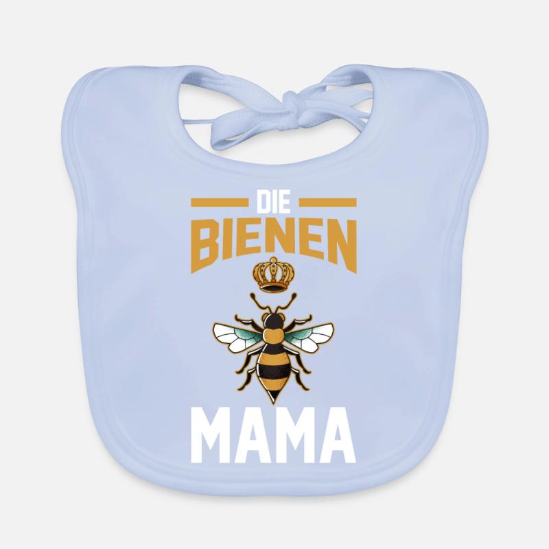 Bienenzüchter Mama Mutter Imker Biene Bienen Baby Bio-Lätzchen