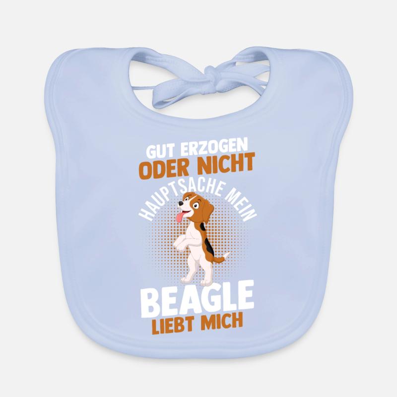 Hund Beagle Baby Bio-Lätzchen