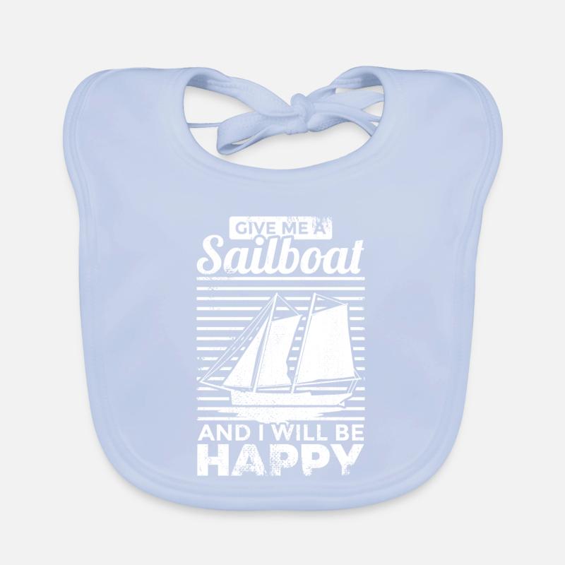 Dicton de la voile Bavoir bio Bébé