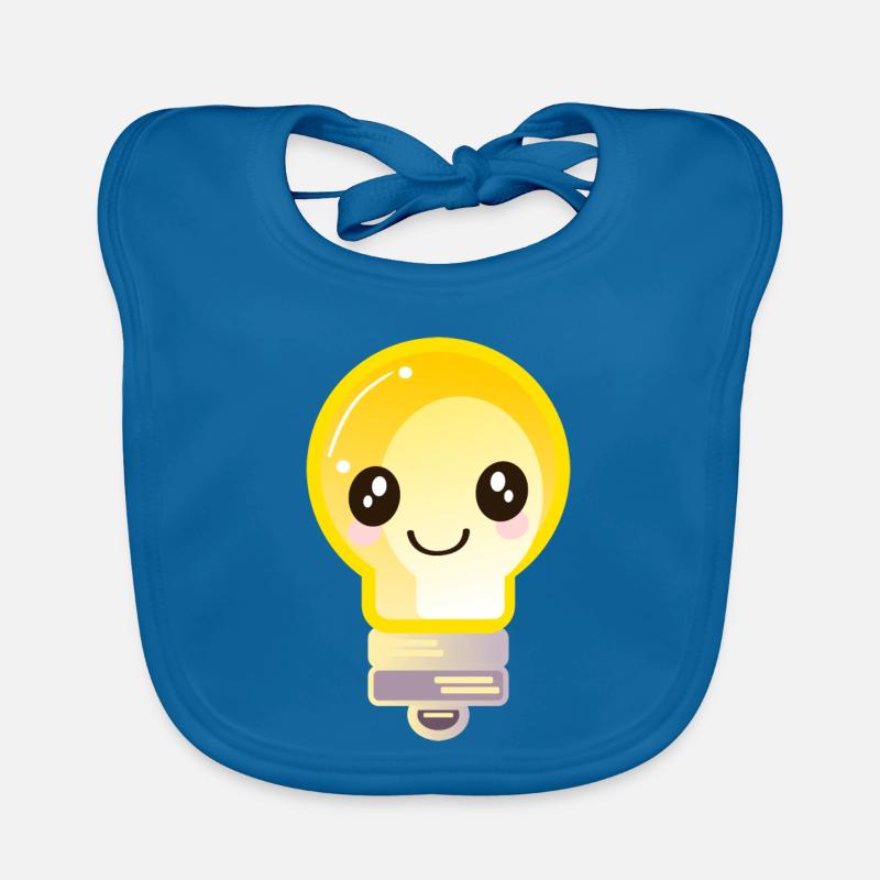 LIGHT BULB Organic Baby Bibs