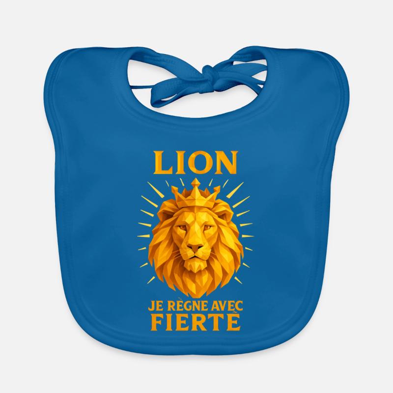 Sternzeichen Löwe - Astrologie Baby Bio-Lätzchen