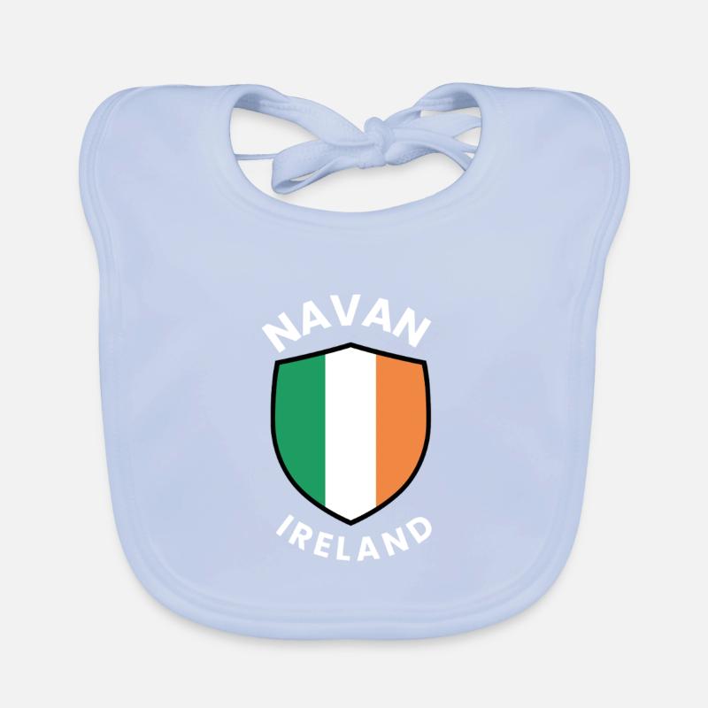 Navaner Schild von Irland Baby Bio-Lätzchen