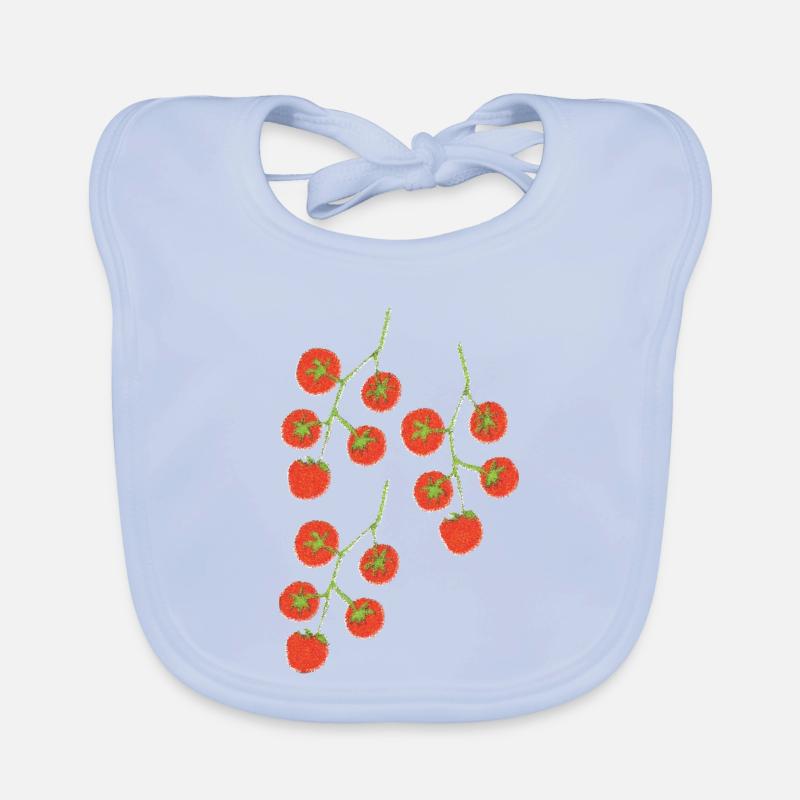 Impressionnisme du Buisson de tomate Bavoir bio Bébé