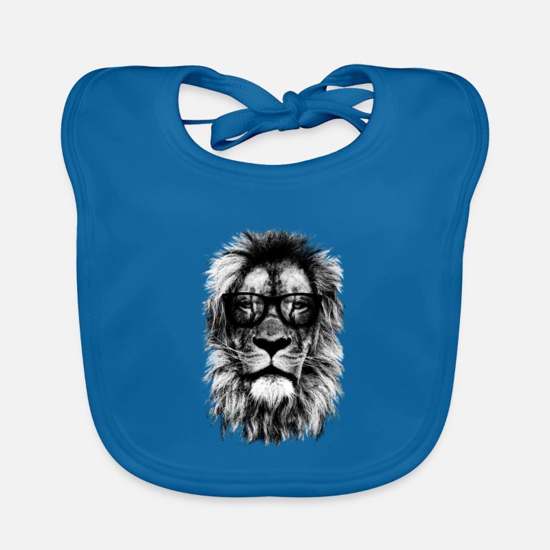 Lion de hipster Bavoir bio Bébé
