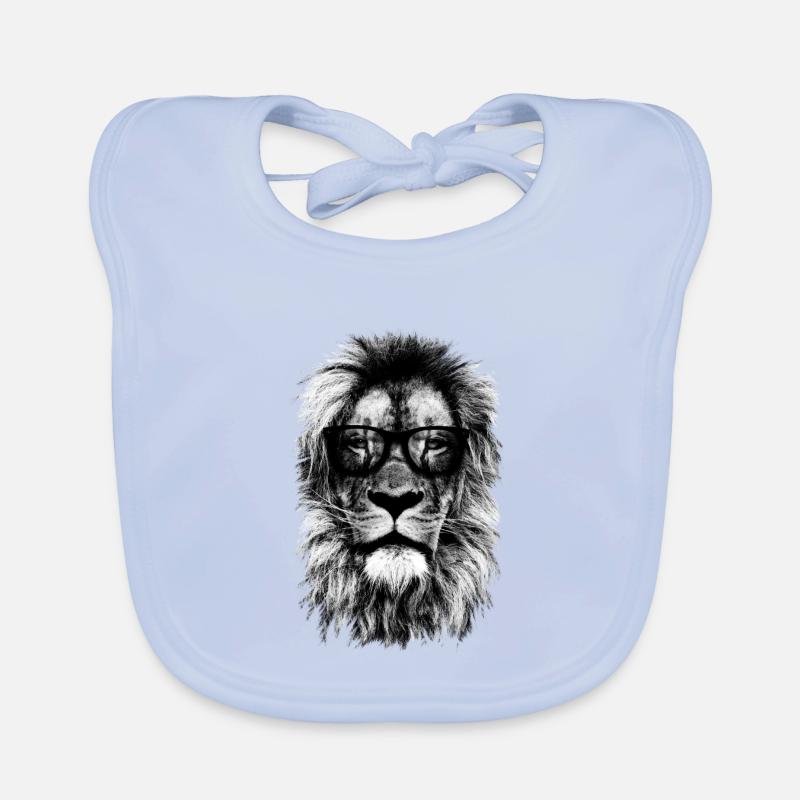 Lion de hipster Bavoir bio Bébé