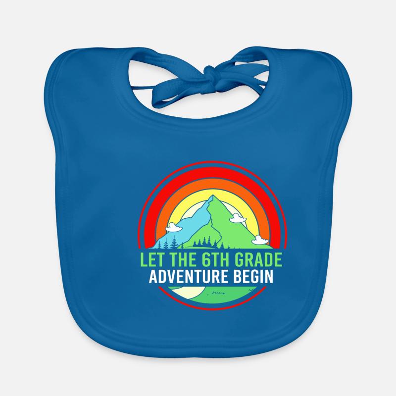 6th Grade Organic Baby Bibs