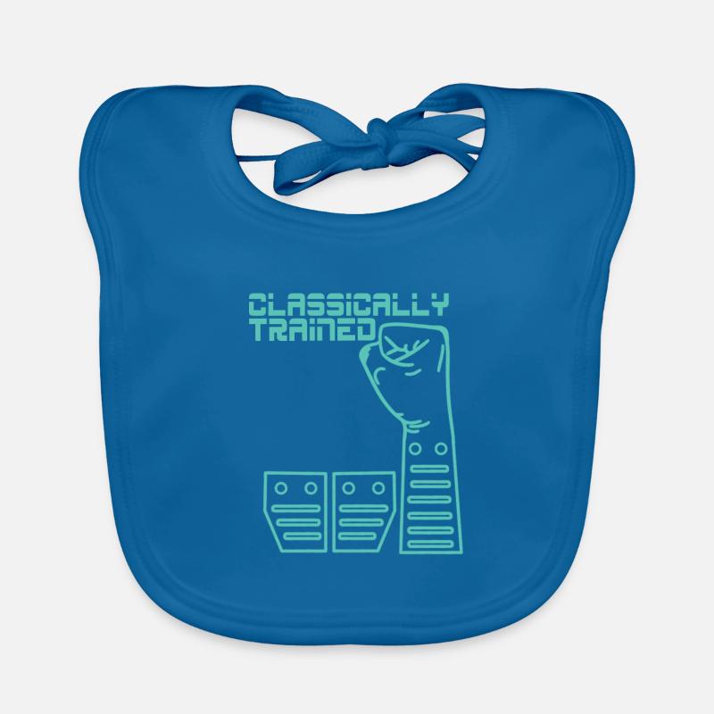 Manual gear shift Stick shift Organic Baby Bibs