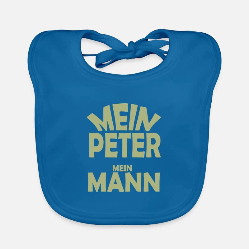 Peter Mann Geschenk Geschenkidee Baby Bio-Lätzchen