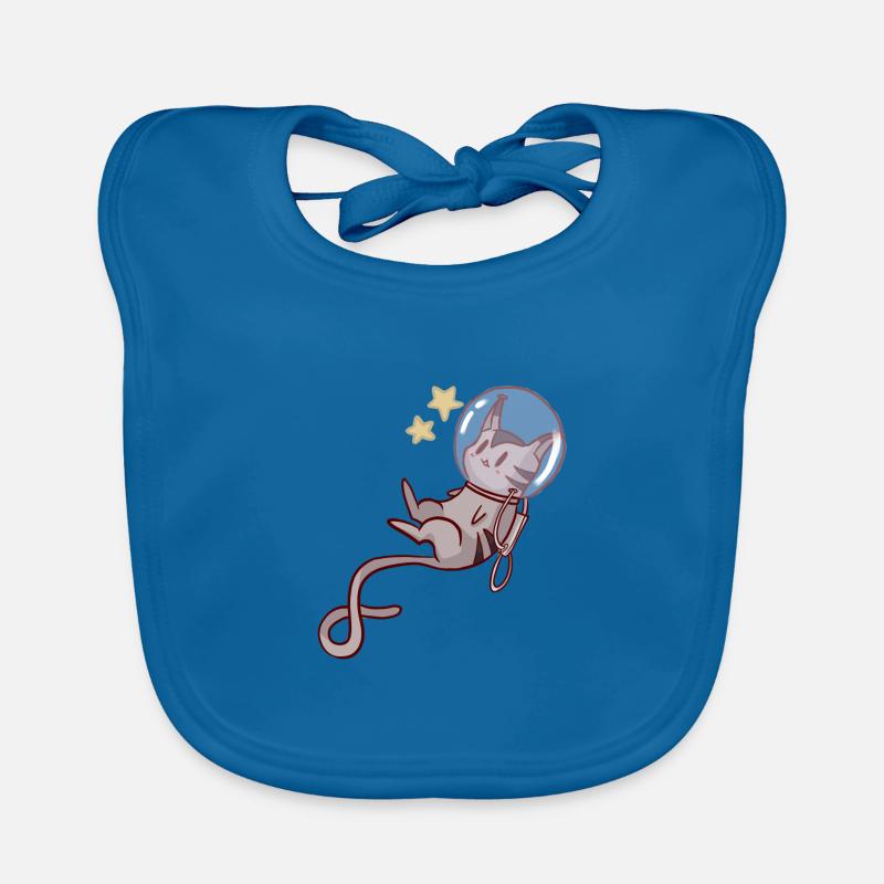 chat de l'espace Bavoir bio Bébé