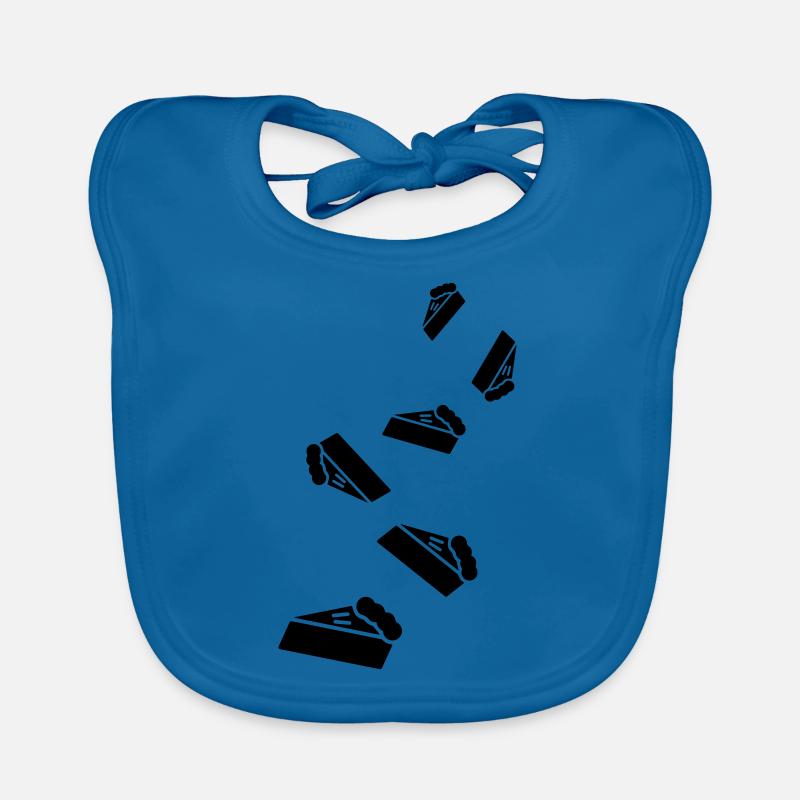 Cake cheesecake icon Organic Baby Bibs