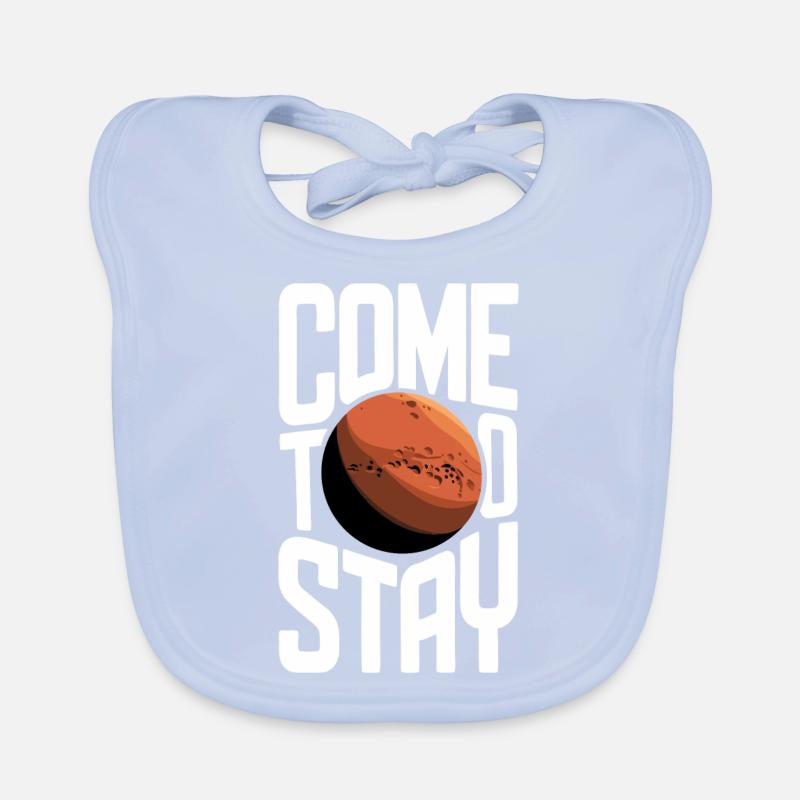 Mars Planète Planète Système Solaire Bavoir bio Bébé