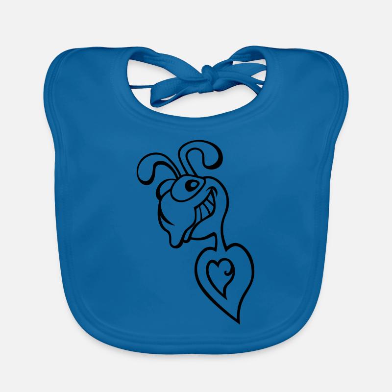 coole Ameise Baby Bio-Lätzchen