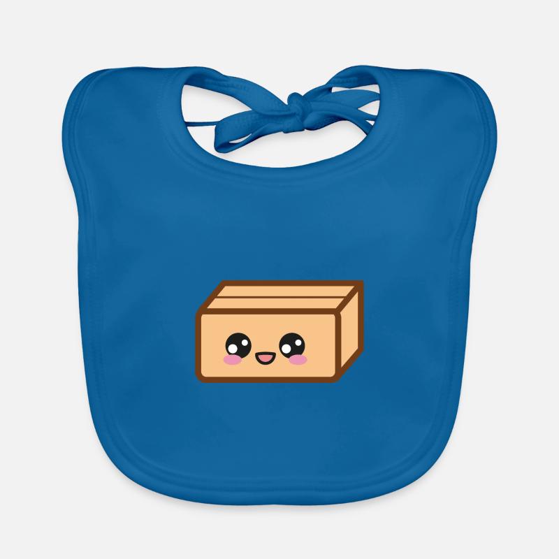 Karton Verpackung Umzug Baby Bio-Lätzchen