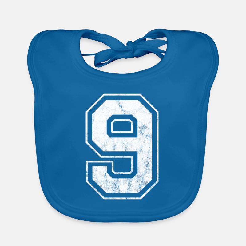 Numéro 9 Bavoir bio Bébé