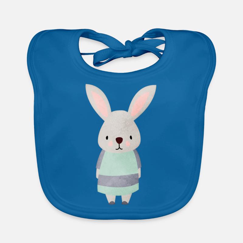 Hare spoon Organic Baby Bibs
