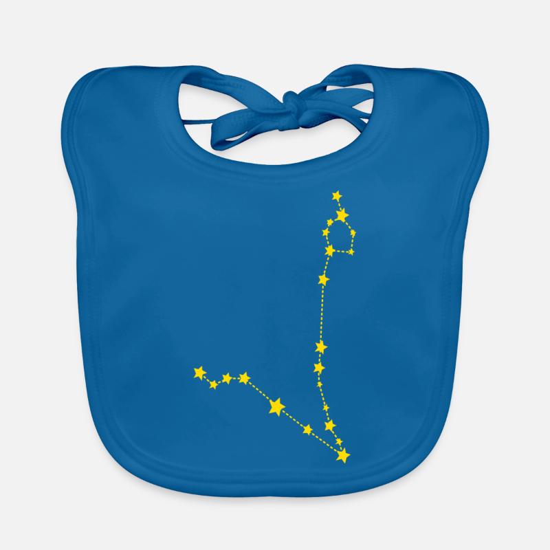 Zodiac Fish Organic Baby Bibs