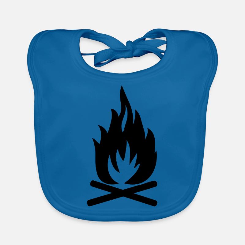 Lagerfeuer Baby Bio-Lätzchen