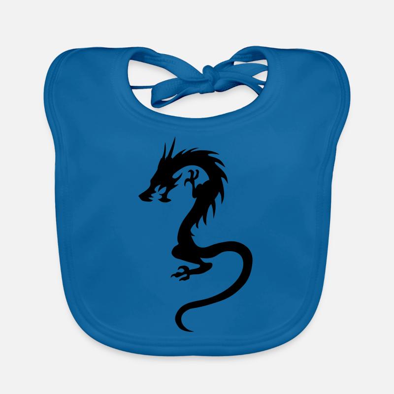 dragon CHINESE Organic Baby Bibs