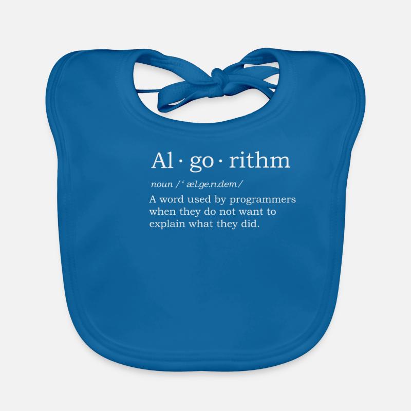 informatiker it techniker programmierer geschenk Baby Bio-Lätzchen