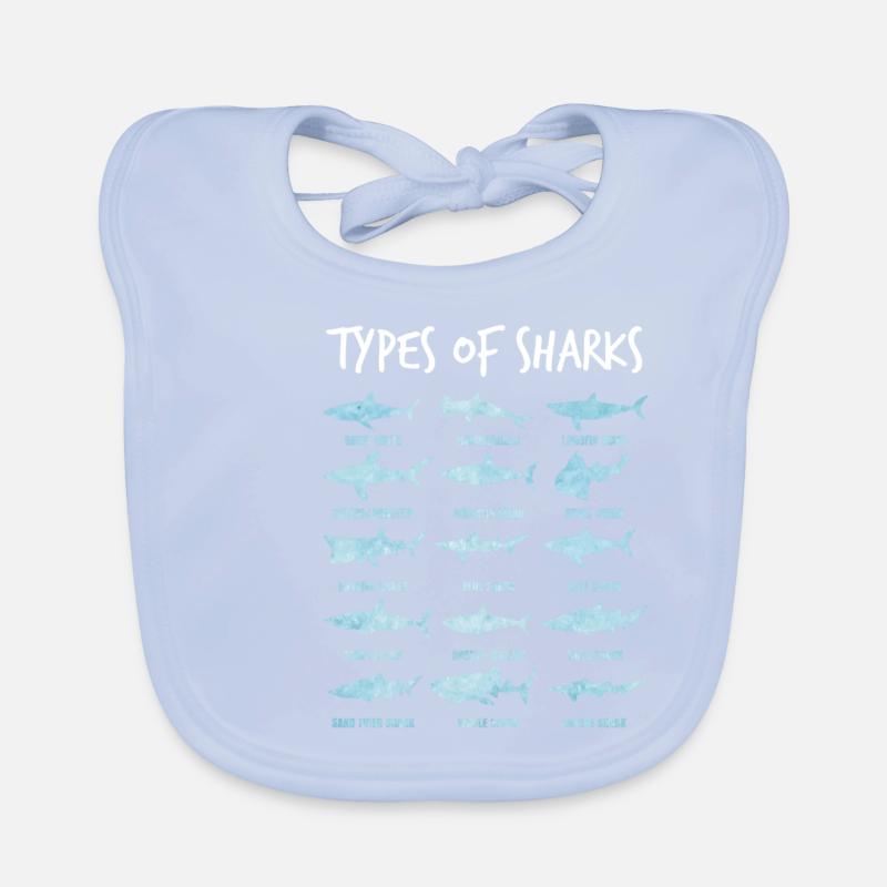 requins Bavoir bio Bébé