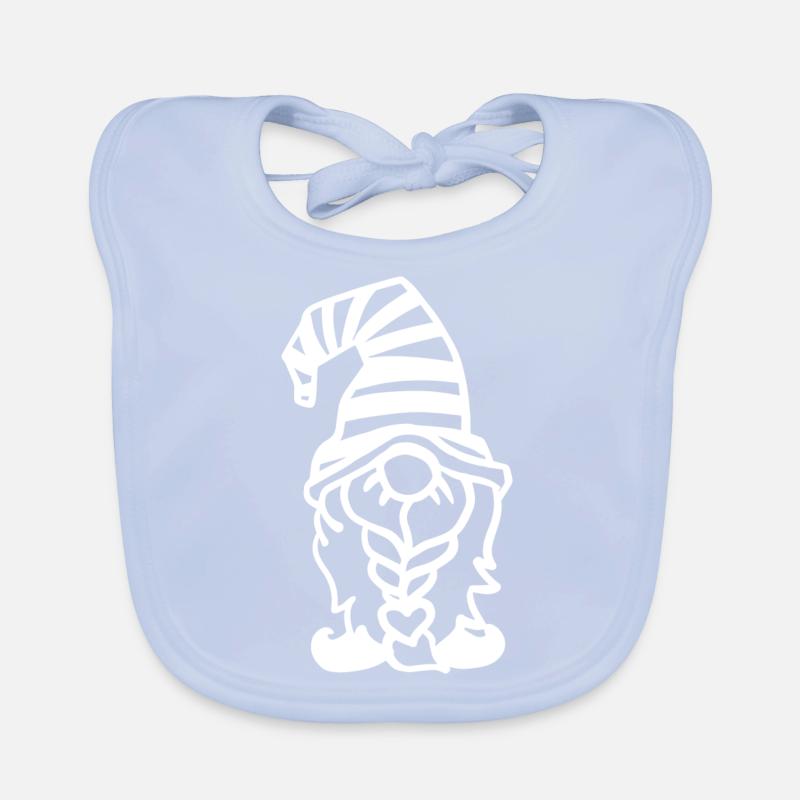 Garden dwarf Organic Baby Bibs