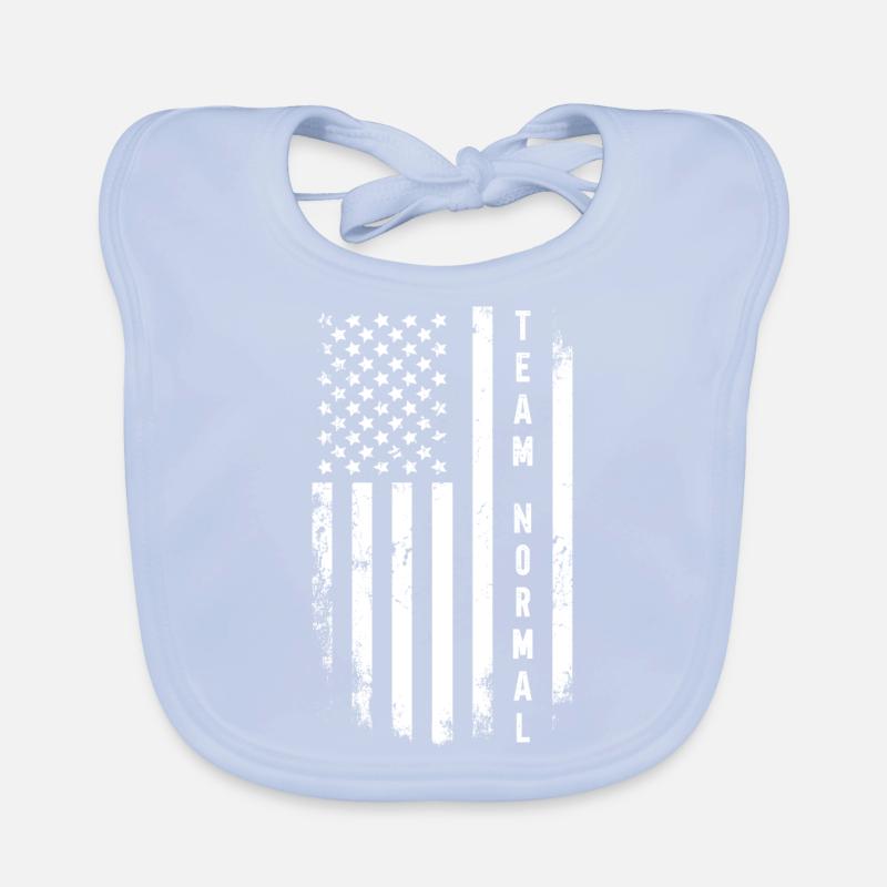 Team Normal Organic Baby Bibs
