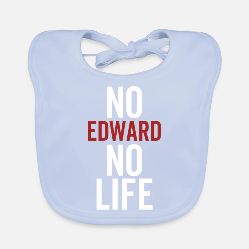 Pas d’Edward pas de vie Bavoir bio Bébé