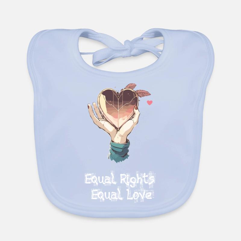 Equal rights Organic Baby Bibs