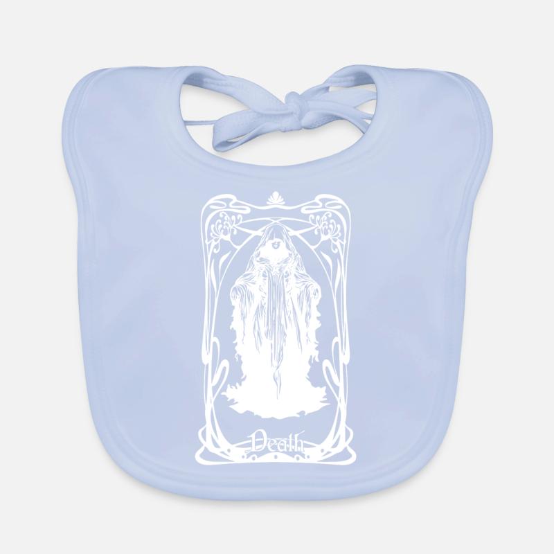 Carte tarot La mort Bavoir bio Bébé