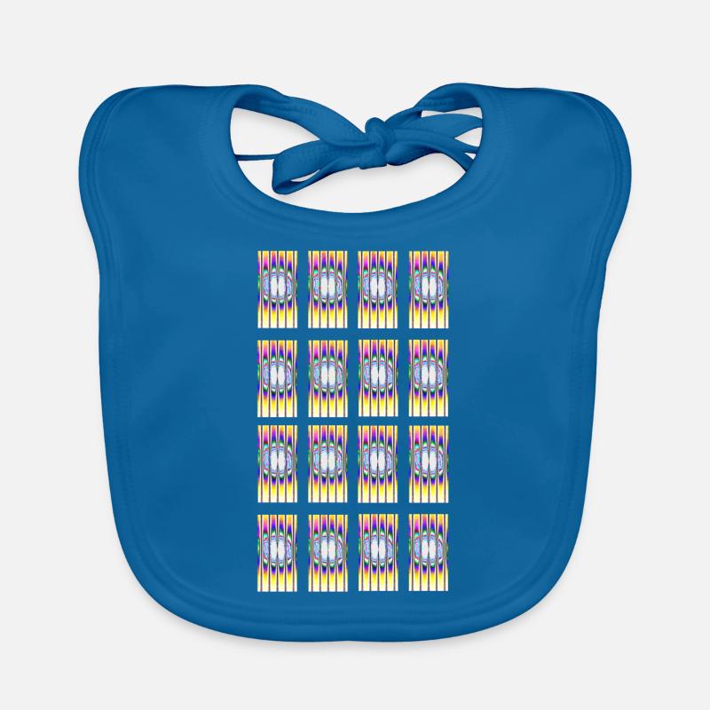 Hypnotisches Design Typ-1 Baby Bio-Lätzchen