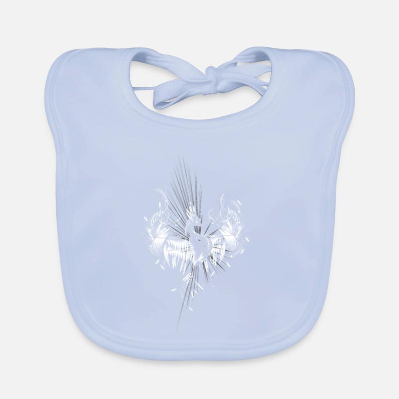 Phoenix from the ashes Organic Baby Bibs