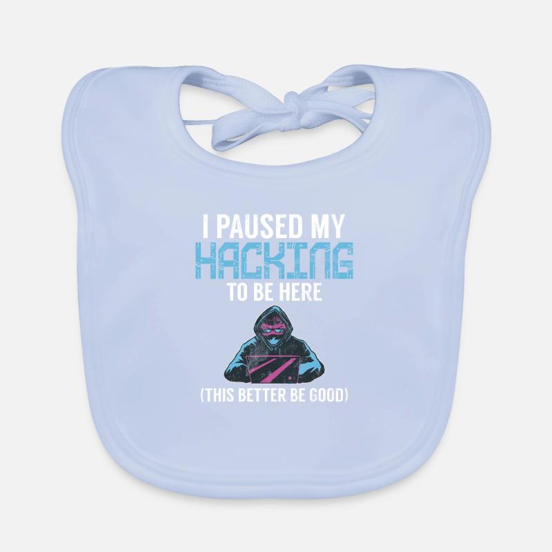 Piratage informatique en cybersécurité Bavoir bio Bébé