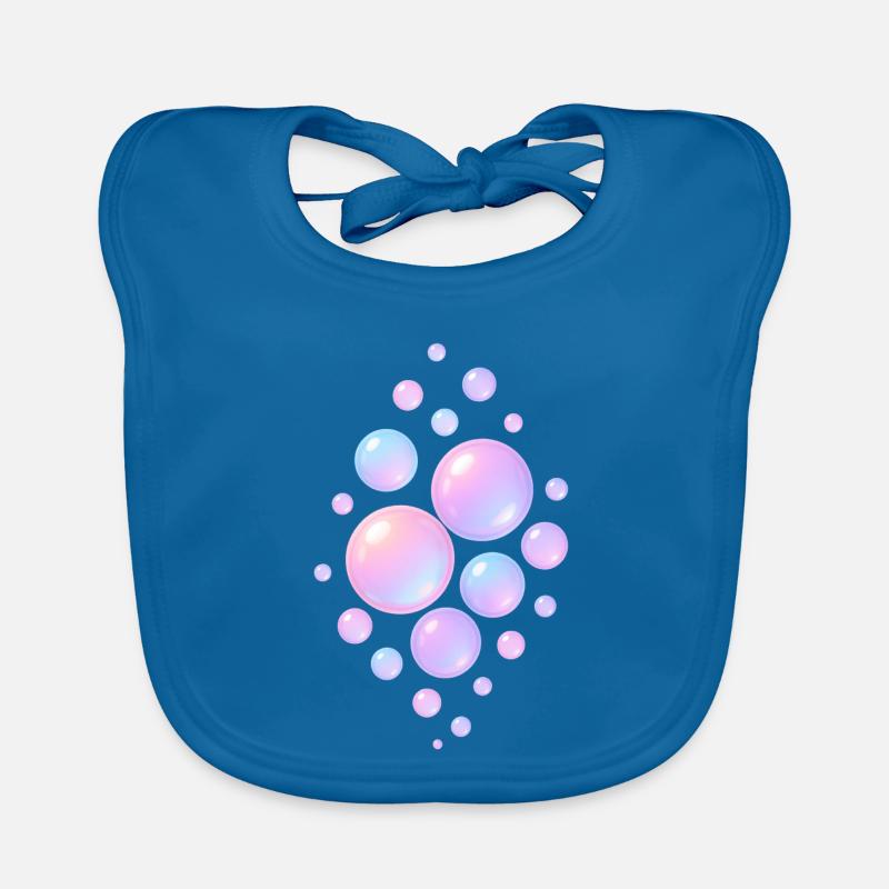 Dreamy Bubbles Organic Baby Bibs