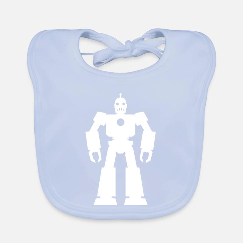 Roboter – KI Technik Sci-Fi Nerd Design Baby Bio-Lätzchen