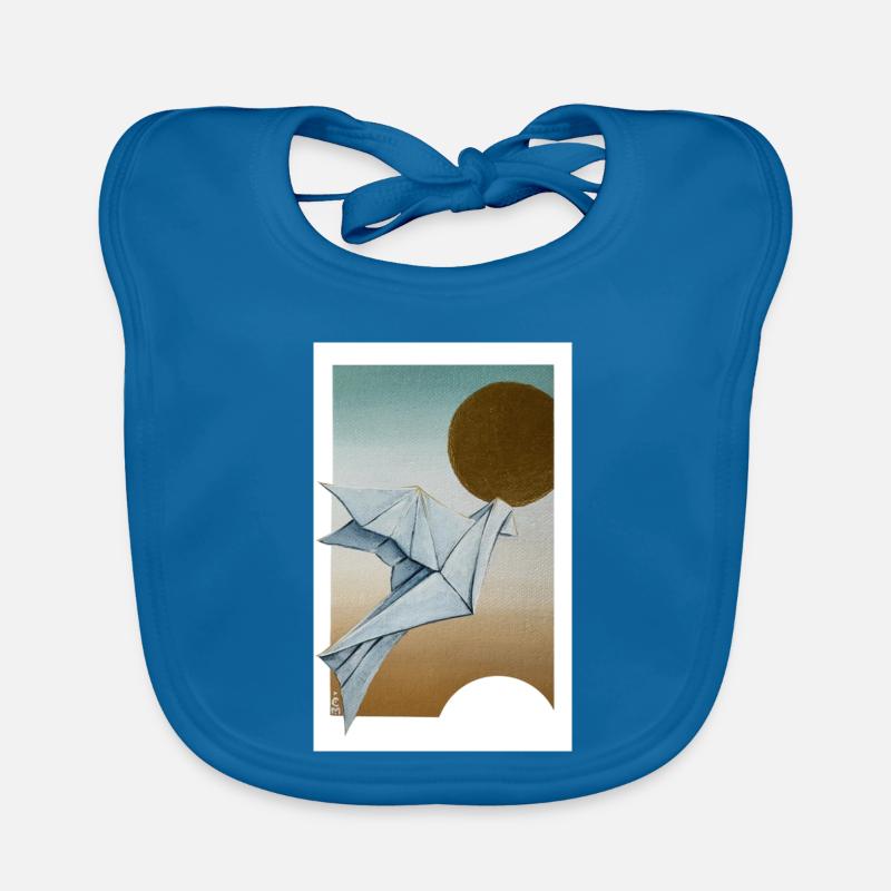 Origami Dove Bavoir bio Bébé
