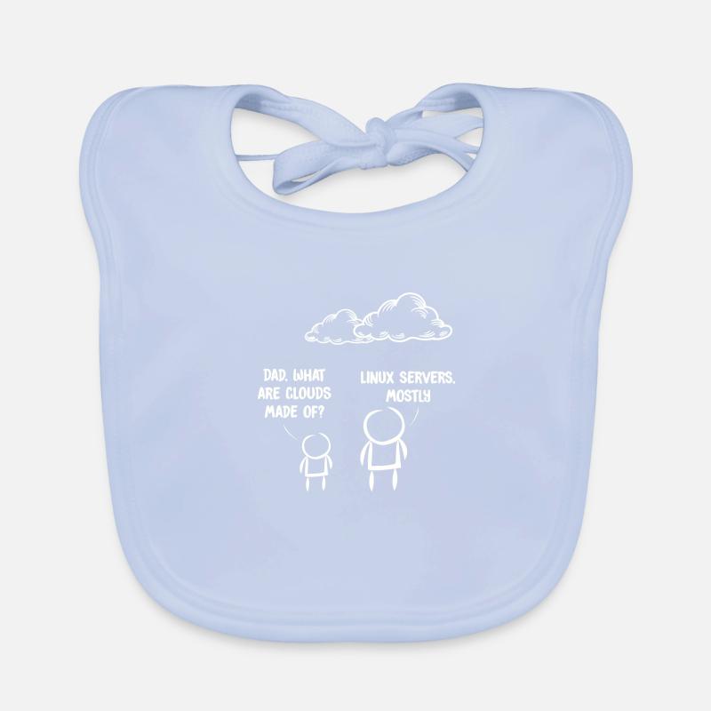 Computer IT Joke Funny Programmer Geek Linux Organic Baby Bibs