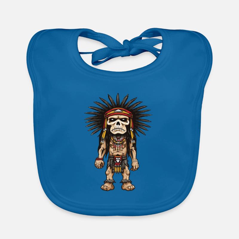 Apache Indianer Baby Bio-Lätzchen