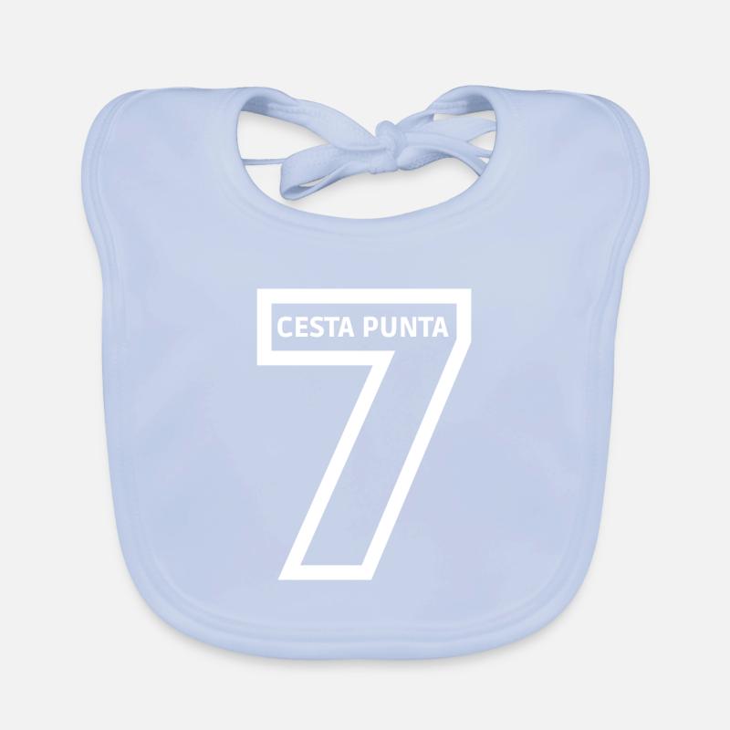 7 CESTA PUNTA - Jeu de Pelote Basque Bavoir bio Bébé
