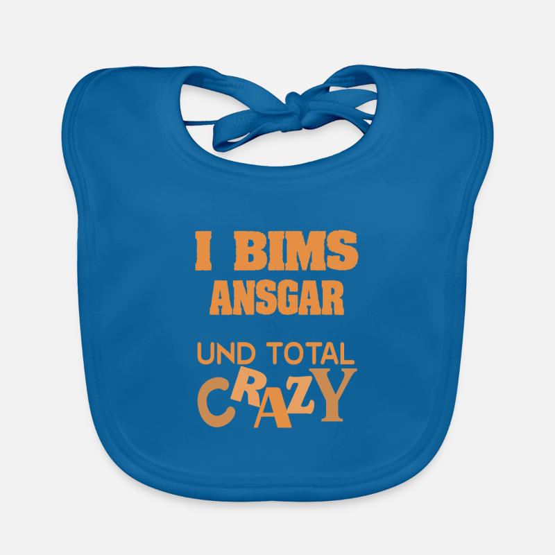 First name Ansgar Organic Baby Bibs