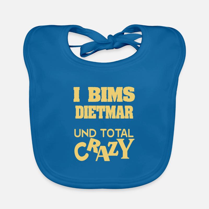 Dietmar as a first name Organic Baby Bibs