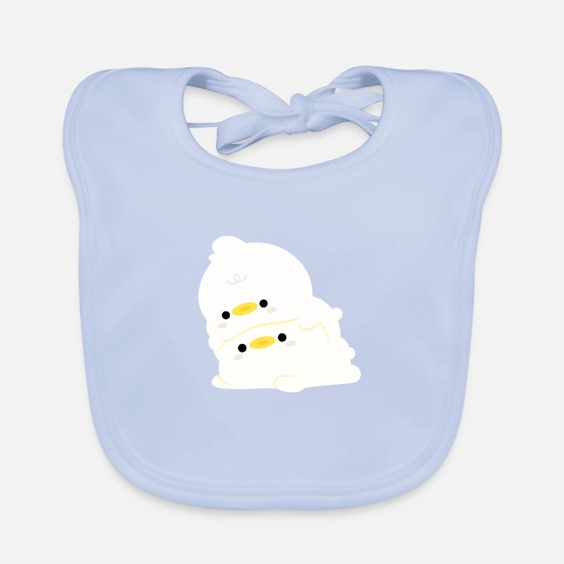 Enten-Paar Baby Bio-Lätzchen