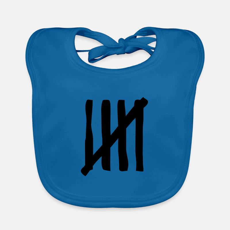 5 stripes Baby Bio-Lätzchen