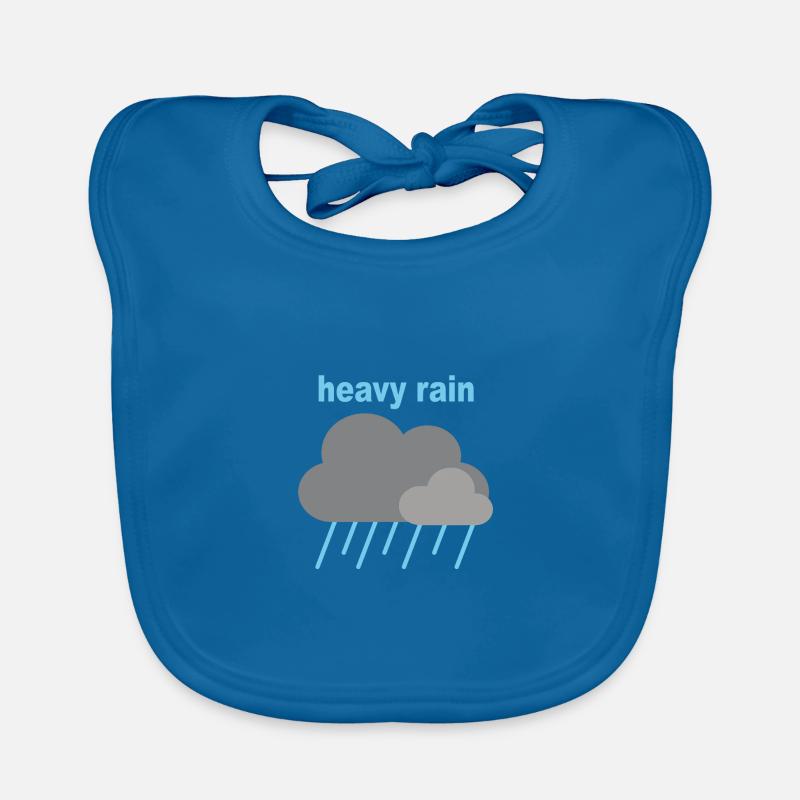 heavy rain Organic Baby Bibs