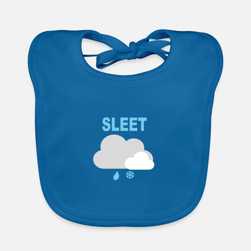 SLEET - Graupel Organic Baby Bibs
