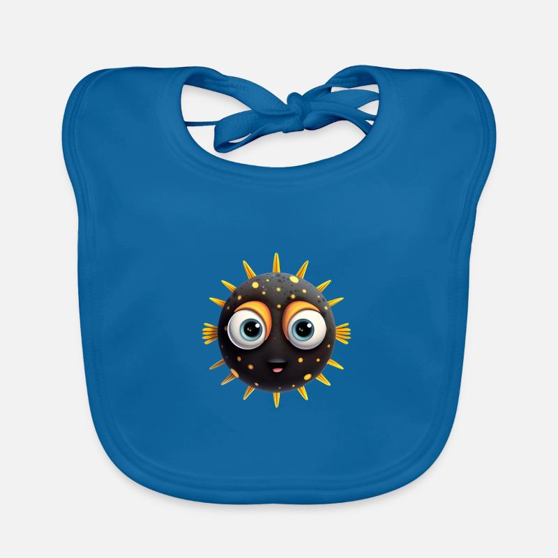 Puffer fish Organic Baby Bibs