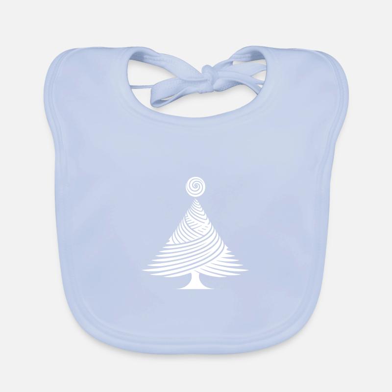 Sapin de Noël créatif à la ligne élégante Bavoir bio Bébé