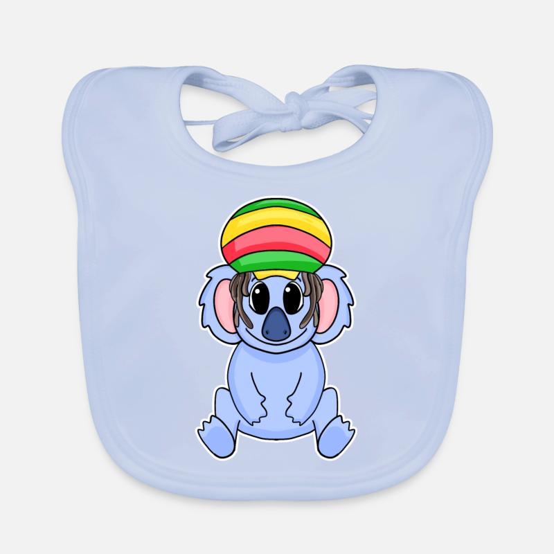 Rasta Koala Bavoir bio Bébé