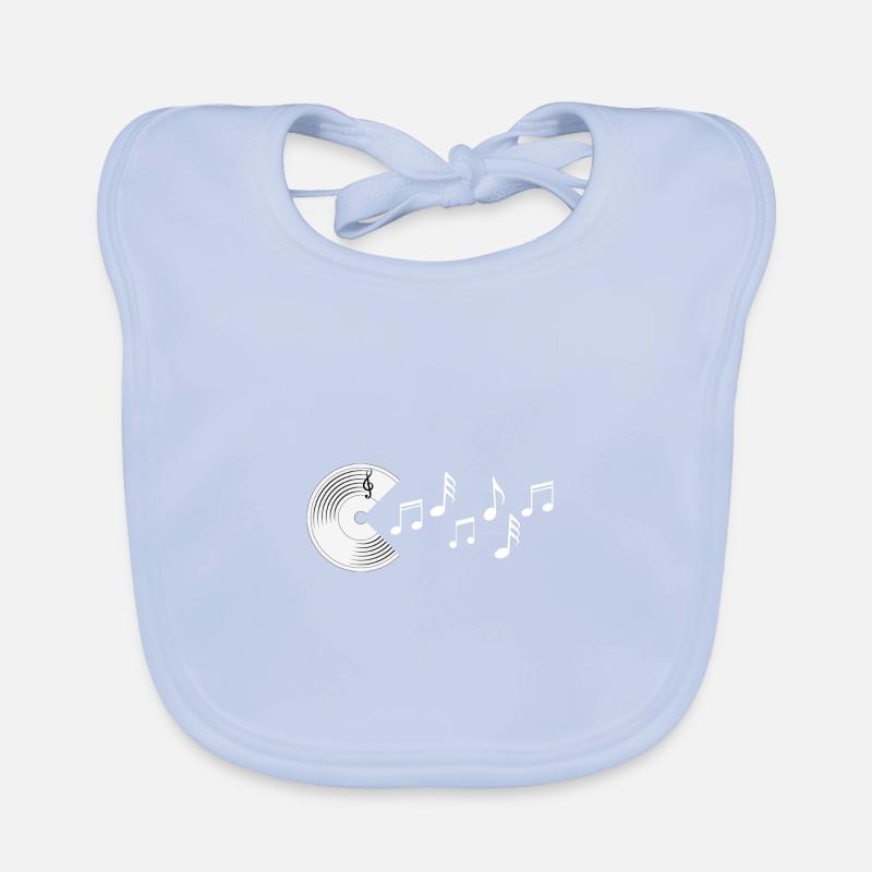 Musical note Organic Baby Bibs