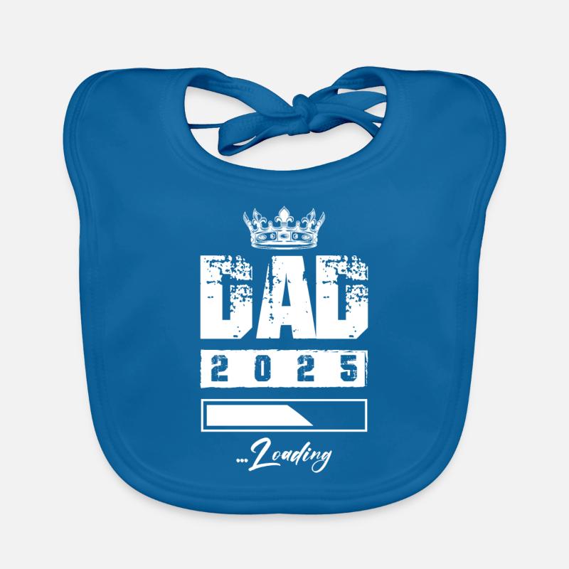 Dad 2025 Loading Papa Organic Baby Bibs